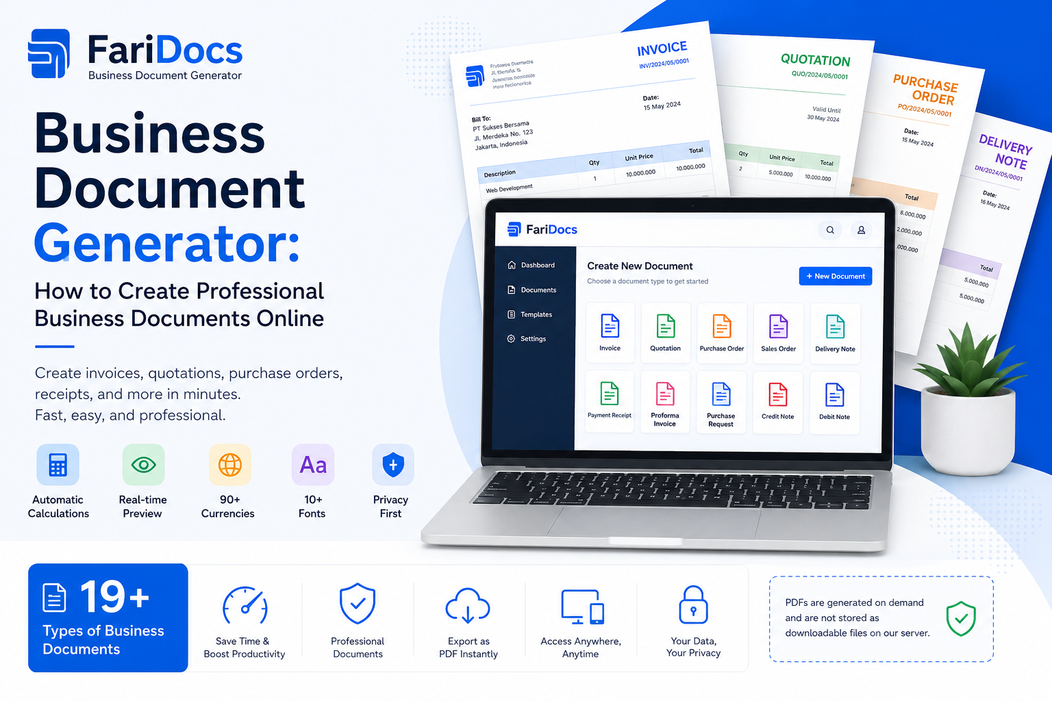 Business Document Generator: Cara Membuat Dokumen Bisnis Profesional Secara Online