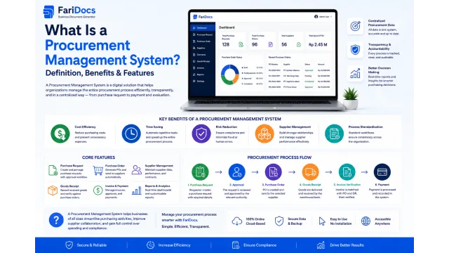 Apa Itu Procurement Management System? Pengertian, Fungsi & Manfaat