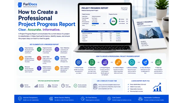 Cara Membuat Progress Report Proyek Profesional + Contoh & Template